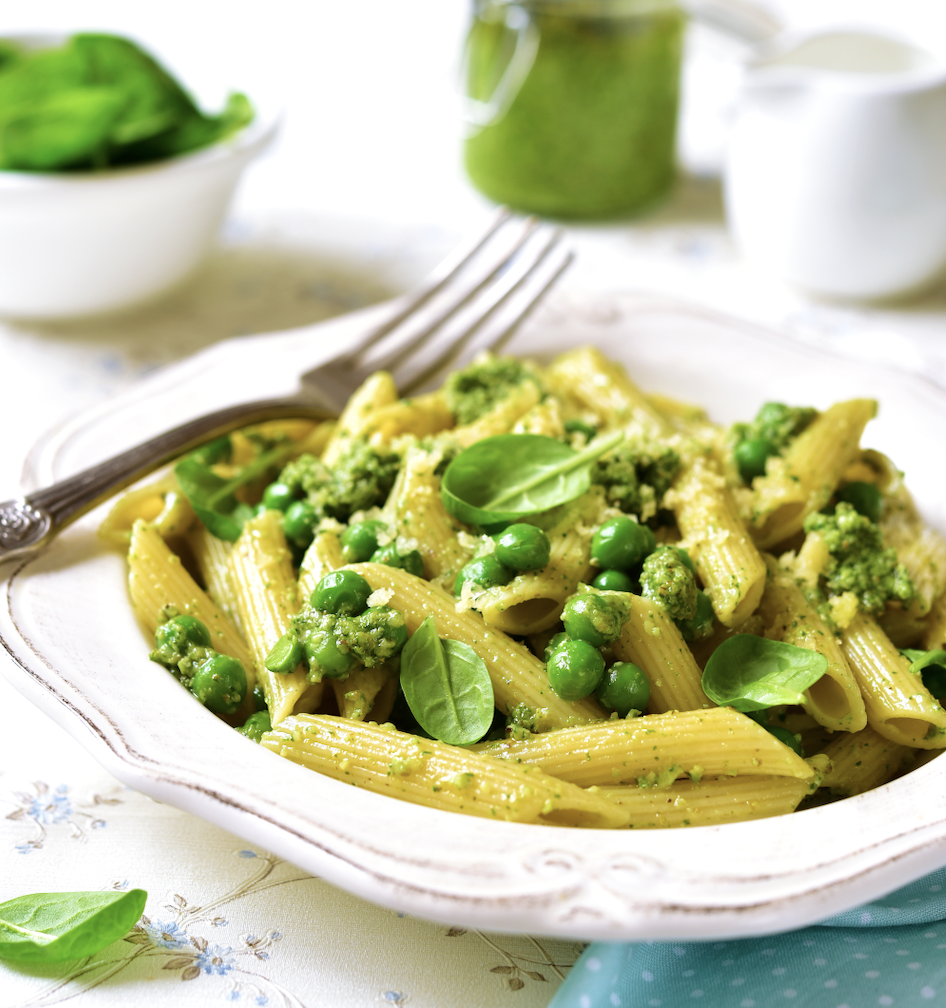 Sweet Pea Pesto Pasta: The Lighter, Sweeter Alternative to Basil